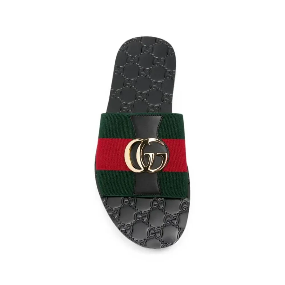 Gucci Men Riviera Slide Sandals